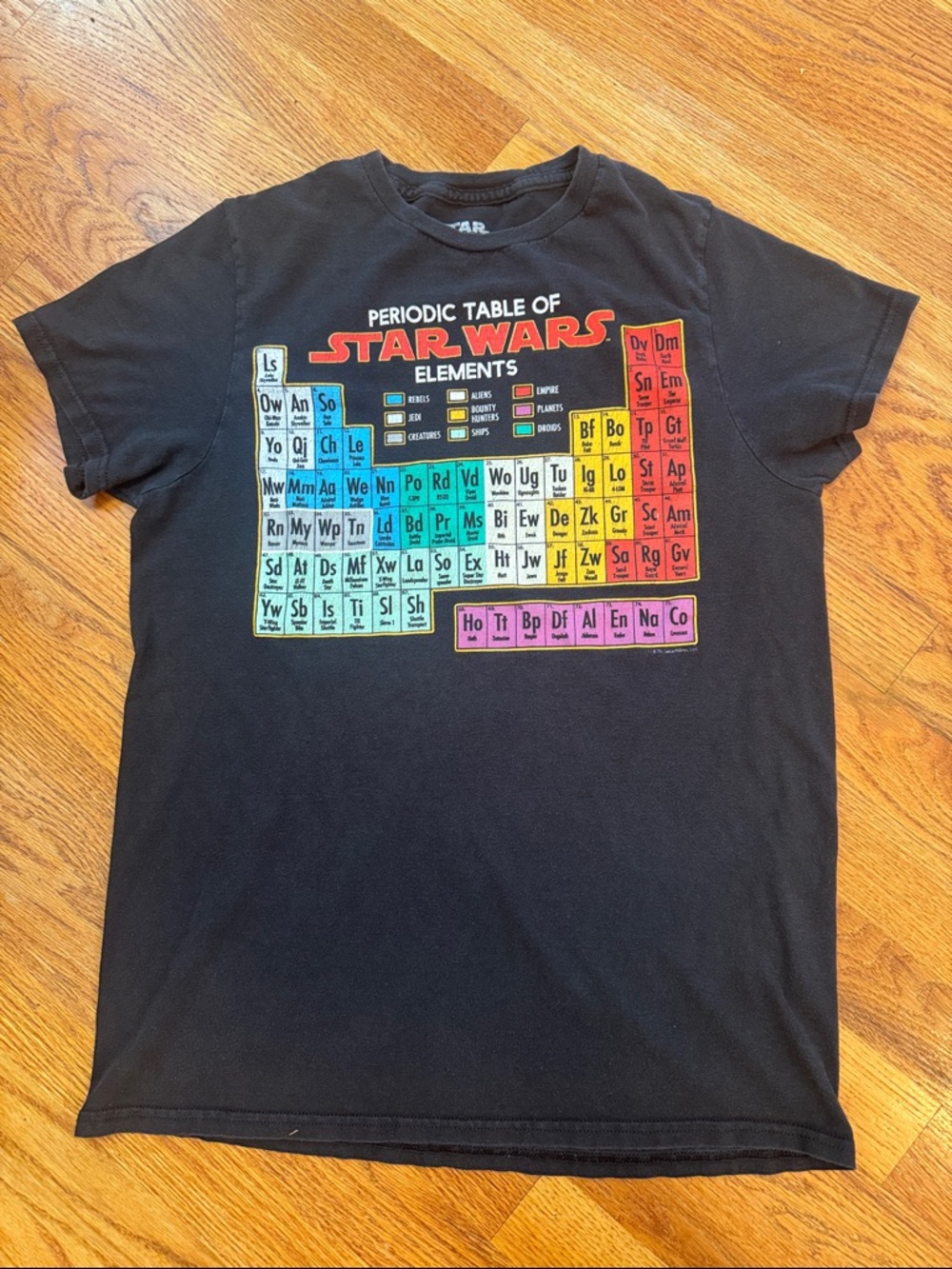 Star Wars Periodic Table Tee